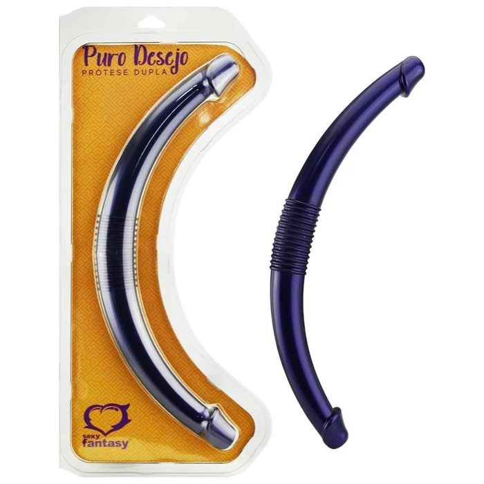 Pênis de borracha maciça dupla - Image 2