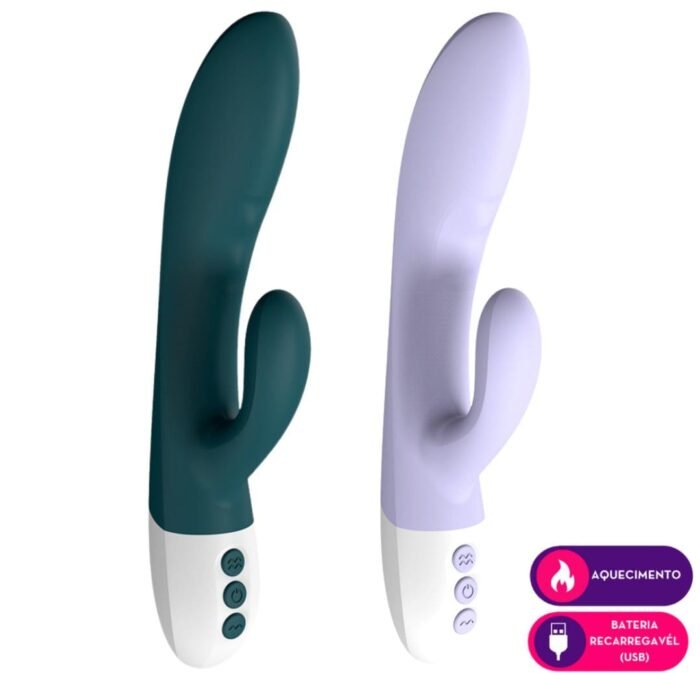 Vibrador duplo motor com aquecimento
