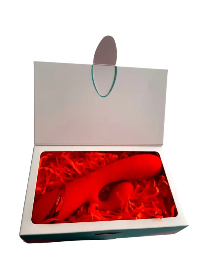 Vibrador Inflável com Estimulador De Clitóris - Image 3