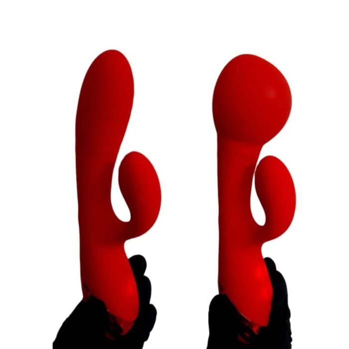 Vibrador Inflável com Estimulador De Clitóris