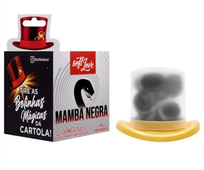 Six Ball Mamba Negra Bolinha
