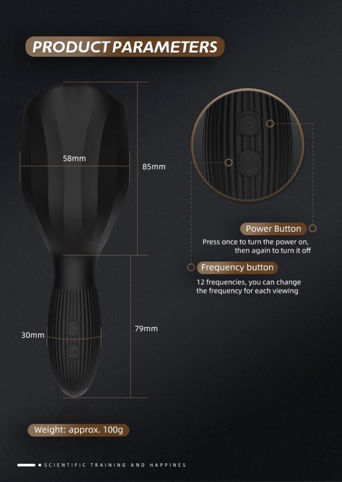 Masturbador Masculino com Vibrador - Image 3