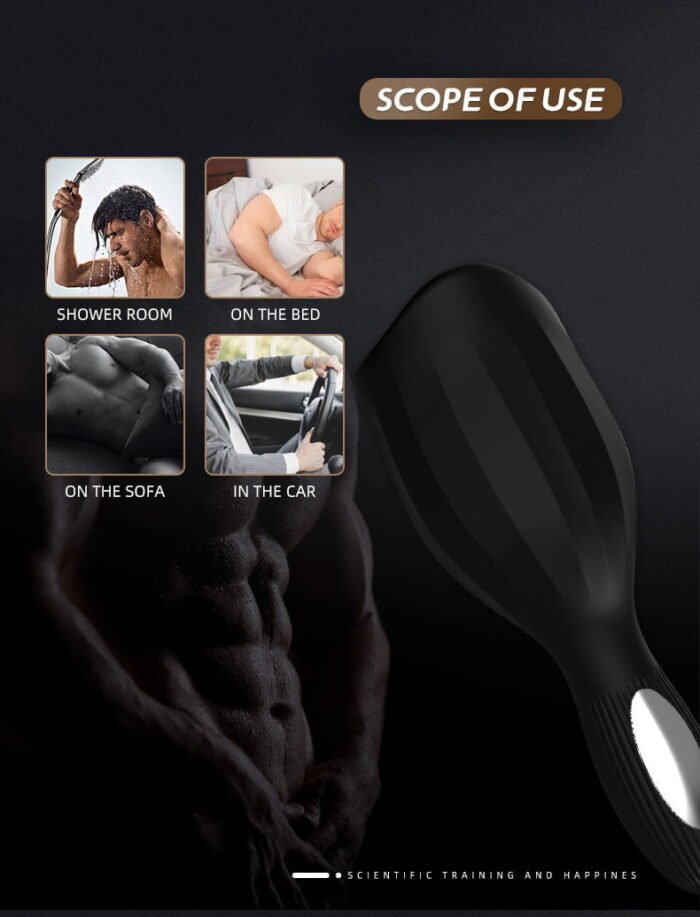 Masturbador Masculino com Vibrador - Image 2